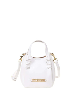 WOMEN'S HANDBAG - LOVE MOSCHINO WHITE - JC4298PP0OKL0