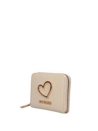 WOMEN'S WALLET - LOVE MOSCHINO IVORY - JC5507PP1OLQ0 2
