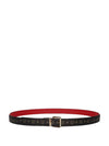 WOMEN'S BELT - POLLINI BLACK-RED - TE6000PP05Q11 1