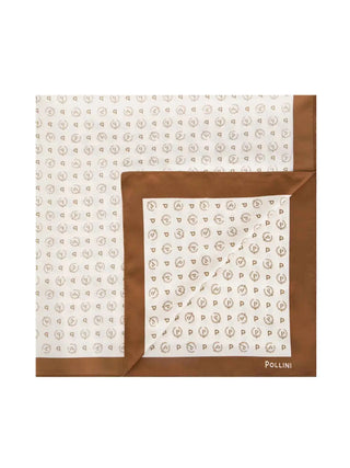 FOULARD DONNA - POLLINI AVORIO-MARRONE - TE7900PP04Q84 2