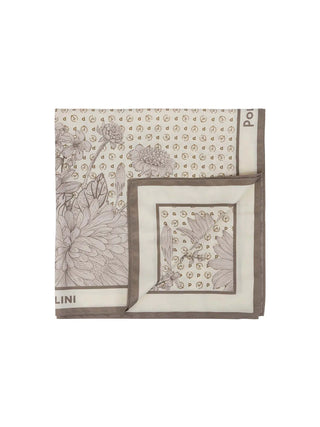 FOULARD DONNA - POLLINI AVORIO-GHIACCIO - TE7900PP04Q8E 1