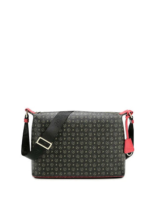 WOMEN'S SHOULDER BAG - POLLINI BLACK-RED - TE8400PP02Q11