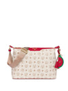 BORSA A SPALLA DONNA - POLLINI AVORIO-ROSSO - TE8400PP02Q1Y 1