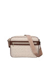 WOMEN'S SHOULDER BAG - POLLINI IVORY-BROWN - TE8402PP02Q11 1