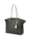 WOMEN'S SHOULDER BAG - POLLINI BLACK-IVORY - TE8408PP02Q11 2