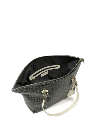 WOMEN'S SHOULDER BAG - POLLINI BLACK-IVORY - TE8408PP02Q11 3