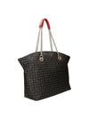 WOMEN'S SHOULDER BAG - POLLINI BLACK-RED - TE8408PP02Q11 3