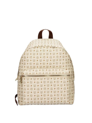 WOMEN'S BACKPACK - POLLINI IVORY-BROWN - TE8412PP03Q11