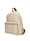 WOMEN'S BACKPACK - POLLINI IVORY-BROWN - TE8412PP03Q11 2