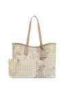 BORSA A SPALLA DONNA - POLLINI AVORIO-GHIACCIO - TE8427PP06Q55 4