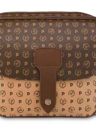 TRACOLLA DONNA - POLLINI MARRONE-CREMA - TE8448PP0AQ53 6