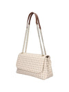 WOMEN'S SHOULDER BAG - POLLINI IVORY-BROWN - TE8473PP0EQ11 2