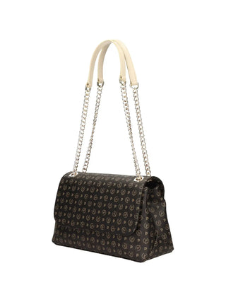 WOMEN'S SHOULDER BAG - POLLINI BLACK-IVORY - TE8473PP0EQ11 2