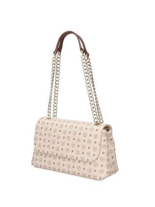 WOMEN'S SHOULDER BAG - POLLINI IVORY-BROWN - TE8474PP0EQ11 2