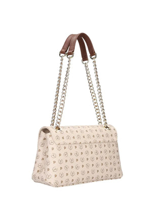 WOMEN'S SHOULDER BAG - POLLINI IVORY-BROWN - TE8474PP0EQ11 3