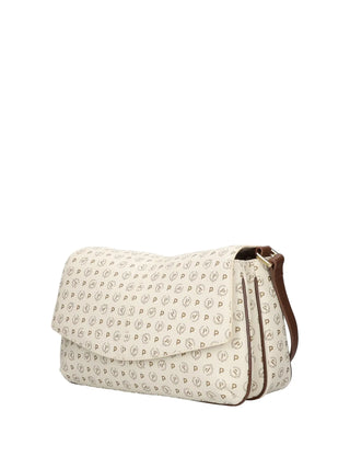 WOMEN'S SHOULDER BAG - POLLINI IVORY-BROWN - TE8549PP0OQ11 2