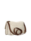 WOMEN'S SHOULDER BAG - POLLINI IVORY-BROWN - TE8549PP0OQ11 3