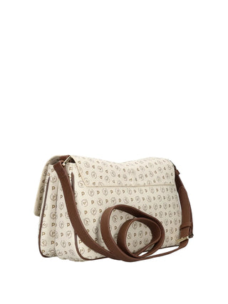 WOMEN'S SHOULDER BAG - POLLINI IVORY-BROWN - TE8549PP0OQ11 3