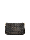 WOMEN'S SHOULDER BAG - POLLINI BLACK-IVORY - TE8549PP0OQ11 1