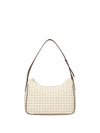 BORSA A SPALLA DONNA - POLLINI AVORIO-MARRONE - TE8552PP0OQ11 1