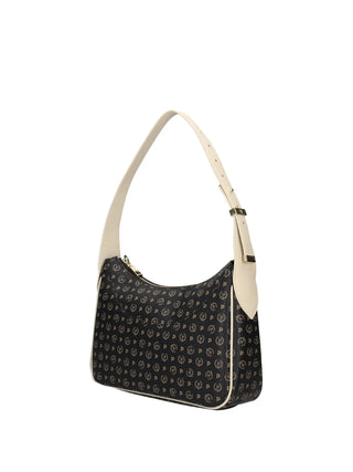 BORSA A SPALLA DONNA - POLLINI NERO-AVORIO - TE8552PP0OQ11 2
