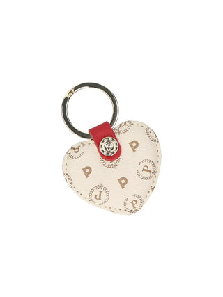 PORTA CHIAVI DONNA - POLLINI AVORIO-ROSSO - TE8902PP02Q11