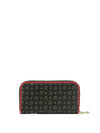 WOMEN'S WALLET - POLLINI BLACK-RED - TE9001PP02Q11 2