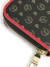 WOMEN'S WALLET - POLLINI BLACK-RED - TE9001PP02Q11 4