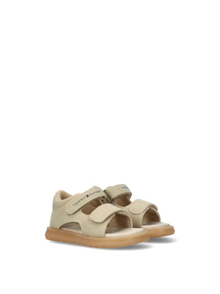 SANDALO BAMBINO - TOMMY HILFIGER BEIGE - T1B2-34382-0315 2