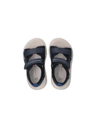 SANDALO BAMBINO - TOMMY HILFIGER BLU - T1B2-34386-1591 3