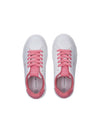 GIRL'S SNEAKERS - TOMMY HILFIGER WHITE-FUCHSIA - T3A9-34238-1355 3