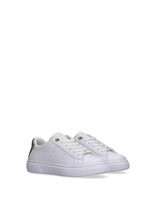 GIRL'S SNEAKERS - TOMMY HILFIGER WHITE-PLATINUM - T3A9-34246-1355 2