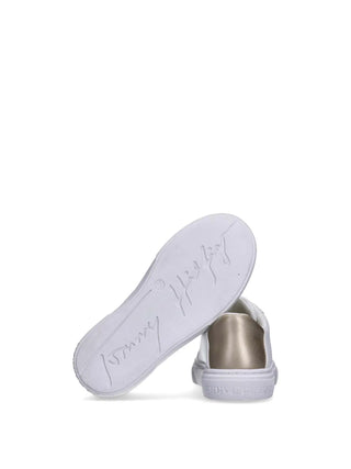 GIRL'S SNEAKERS - TOMMY HILFIGER WHITE-PLATINUM - T3A9-34246-1355 5