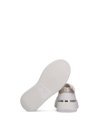 GIRL'S SNEAKERS - TOMMY HILFIGER WHITE-PLATINUM - T3A9-34255-1355 5