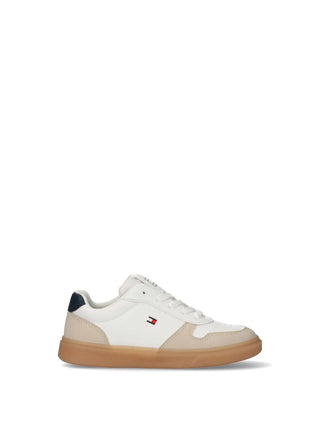 UNISEX SNEAKERS - TOMMY HILFIGER BEIGE-WHITE - T3X9-34351-1269