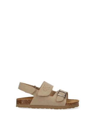 SANDALO UNISEX - CALVIN KLEIN BEIGE - V3X2-83328-0315
