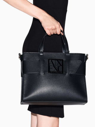 WOMEN'S SHOULDER BAG - ARMANI EXCHANGE BLACK - 942689 0A874 6