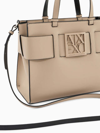 WOMEN'S SHOULDER BAG - ARMANI EXCHANGE SAND - 942689 0A874 5