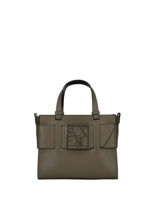 WOMEN'S SHOULDER BAG - ARMANI EXCHANGE GREEN - 942690 0A874