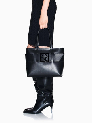 WOMEN'S SHOULDER BAG - ARMANI EXCHANGE BLACK - 949138 0A874 6