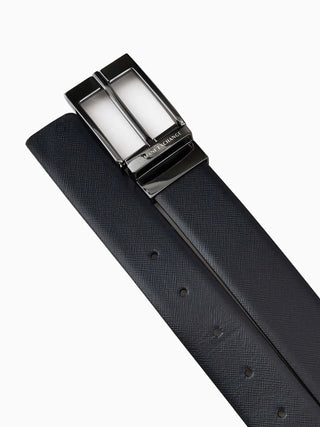MEN'S BELT - ARMANI EXCHANGE NAVY-GRAY - 951060 CC236 2