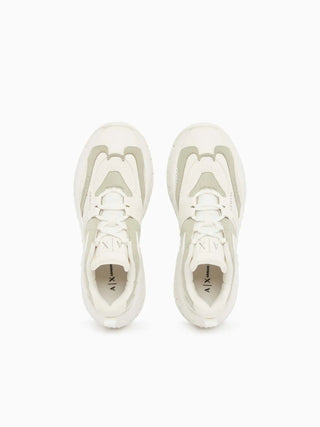 WOMEN'S SNEAKERS - ARMANI EXCHANGE WHITE - XDX120 XV708 3