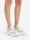 WOMEN'S SNEAKERS - ARMANI EXCHANGE WHITE - XDX120 XV708 7