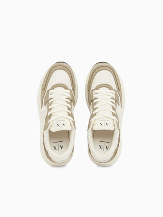 MEN'S SNEAKERS - ARMANI EXCHANGE GREEN-WHITE - XM002635 AF19388 4