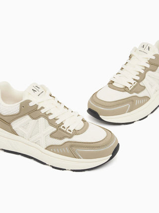 MEN'S SNEAKERS - ARMANI EXCHANGE GREEN-WHITE - XM002635 AF19388 5