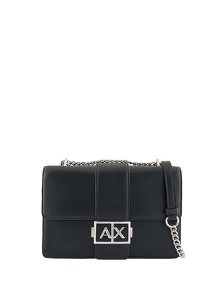WOMEN'S SHOULDER BAG - ARMANI EXCHANGE BLACK - XW000070 AF12039