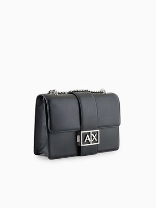 WOMEN'S SHOULDER BAG - ARMANI EXCHANGE BLACK - XW000070 AF12039 2