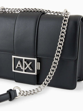 WOMEN'S SHOULDER BAG - ARMANI EXCHANGE BLACK - XW000070 AF12039 5