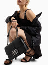 WOMEN'S SHOULDER BAG - ARMANI EXCHANGE BLACK - XW000070 AF12039 7