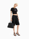 WOMEN'S SHOULDER BAG - ARMANI EXCHANGE BLACK - XW000285 AF11902 6